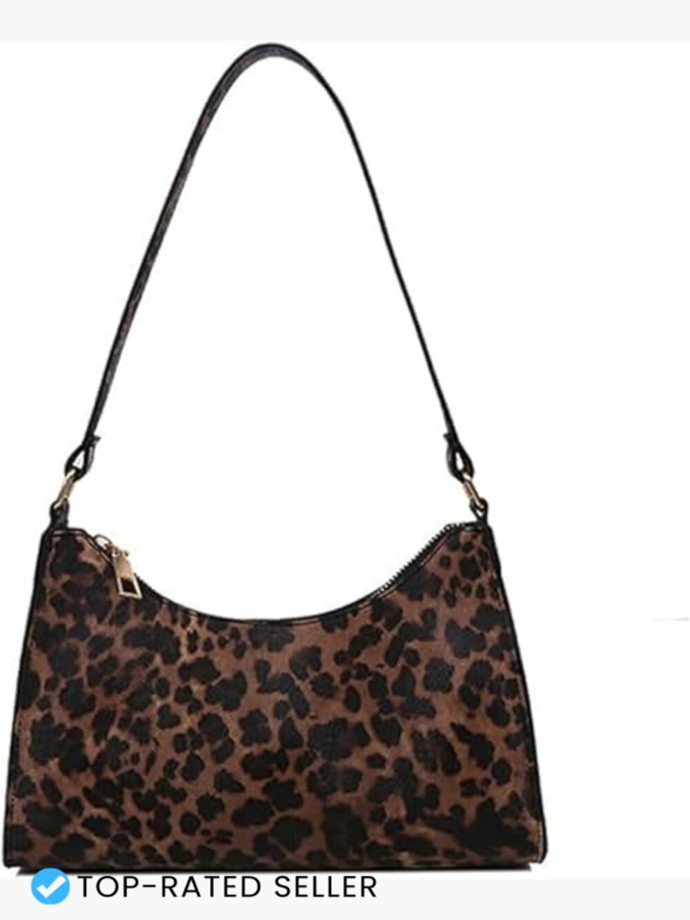Leather Wristlet Clutch Evening Shoulder Bag Spacious Zipper Closure Chic